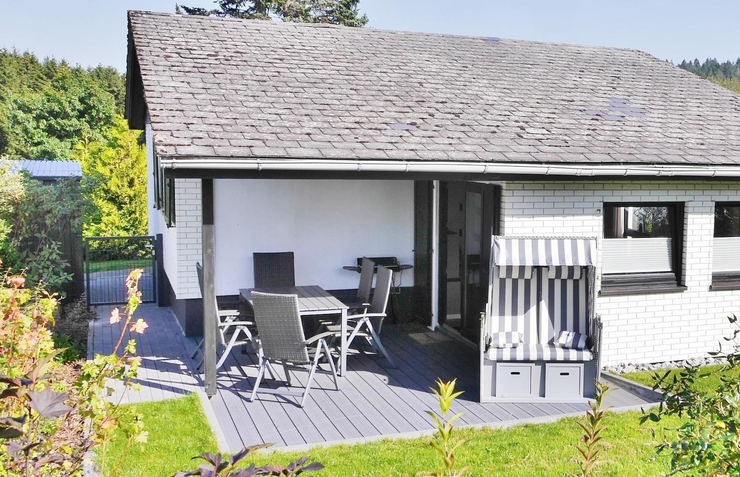 Ferienhaus Diemelquelle - Mit Eingezaeuntem Garten Willingen  Exterior foto
